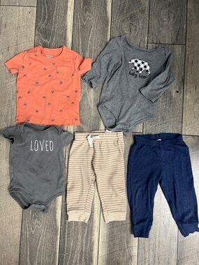 Baby Boy Clothing Bundle 6-9 Months and 12 Months Mix